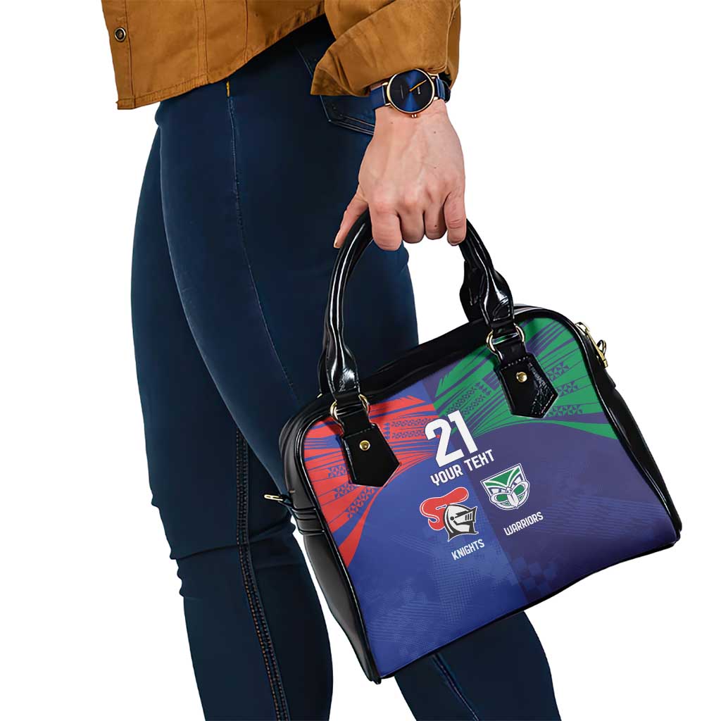 Custom Warriors-Knights Shoulder Handbag Together Sporty Style
