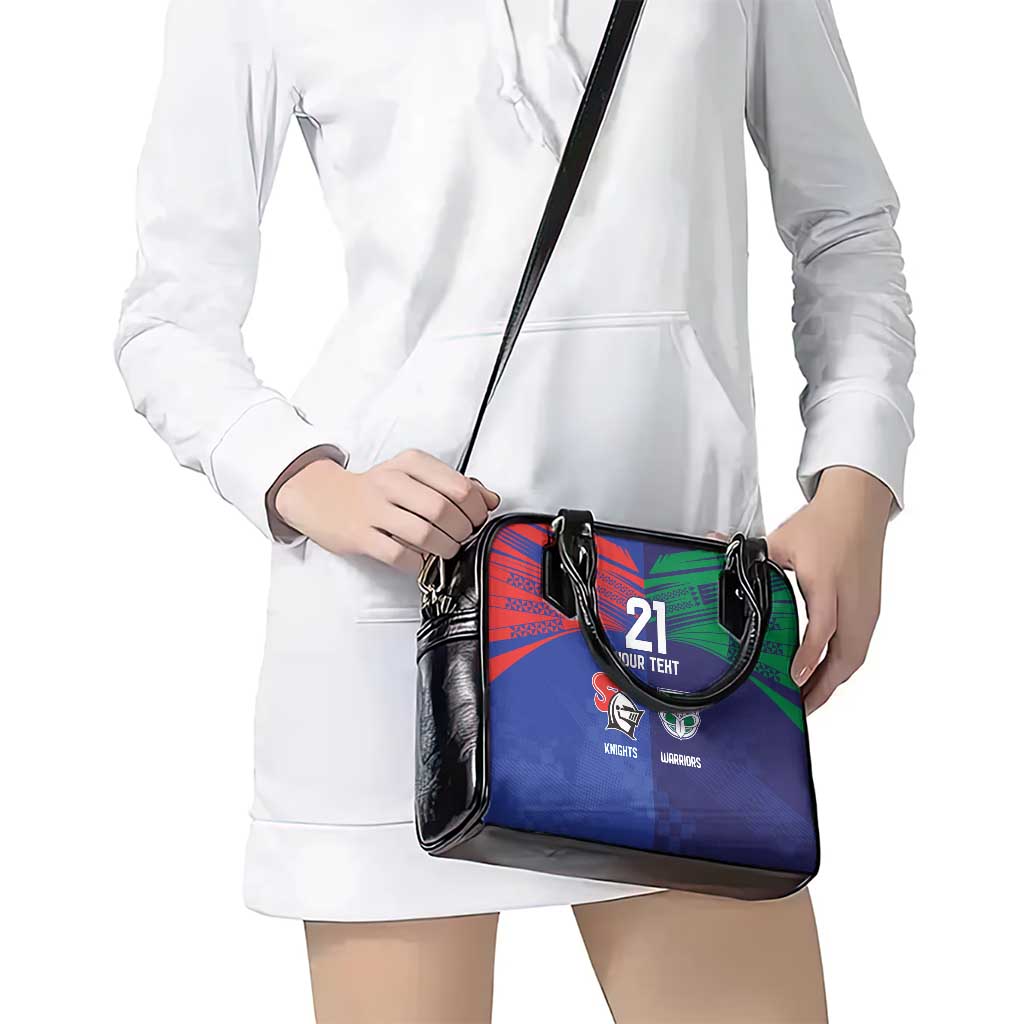 Custom Warriors-Knights Shoulder Handbag Together Sporty Style