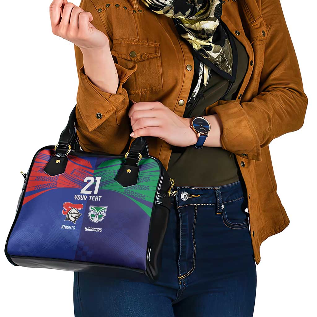 Custom Warriors-Knights Shoulder Handbag Together Sporty Style