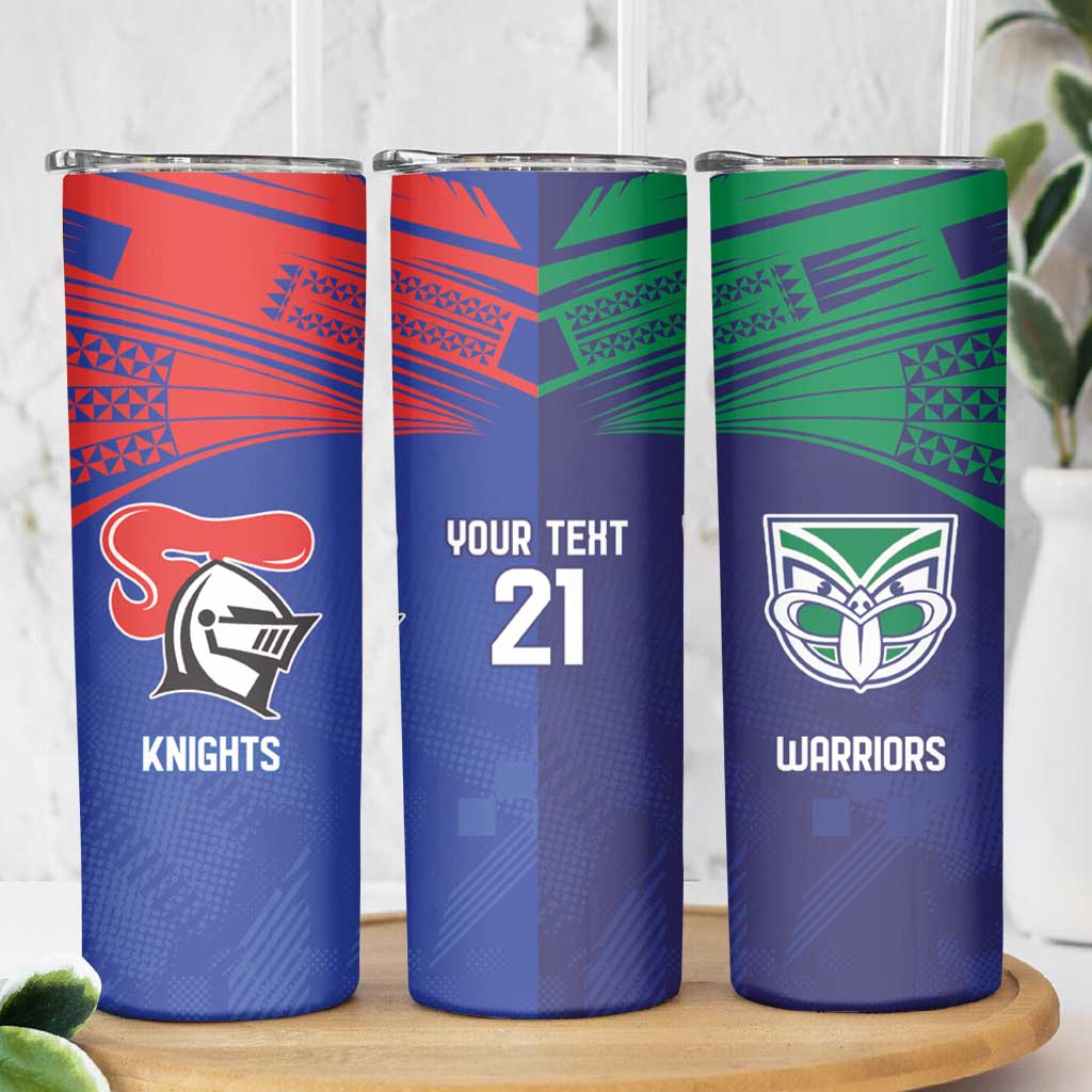 Custom Warriors-Knights Skinny Tumbler Together Sporty Style