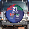 Custom Warriors-Knights Spare Tire Cover Together Sporty Style