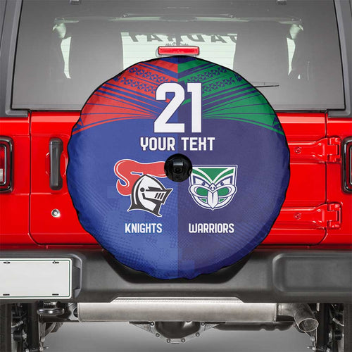 Custom Warriors-Knights Spare Tire Cover Together Sporty Style