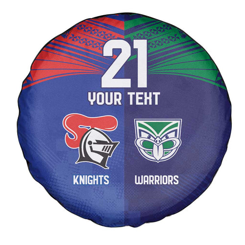 Custom Warriors-Knights Spare Tire Cover Together Sporty Style