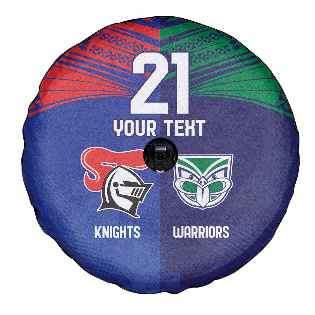 Custom Warriors-Knights Spare Tire Cover Together Sporty Style