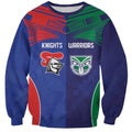 Custom Warriors-Knights Sweatshirt Together Sporty Style