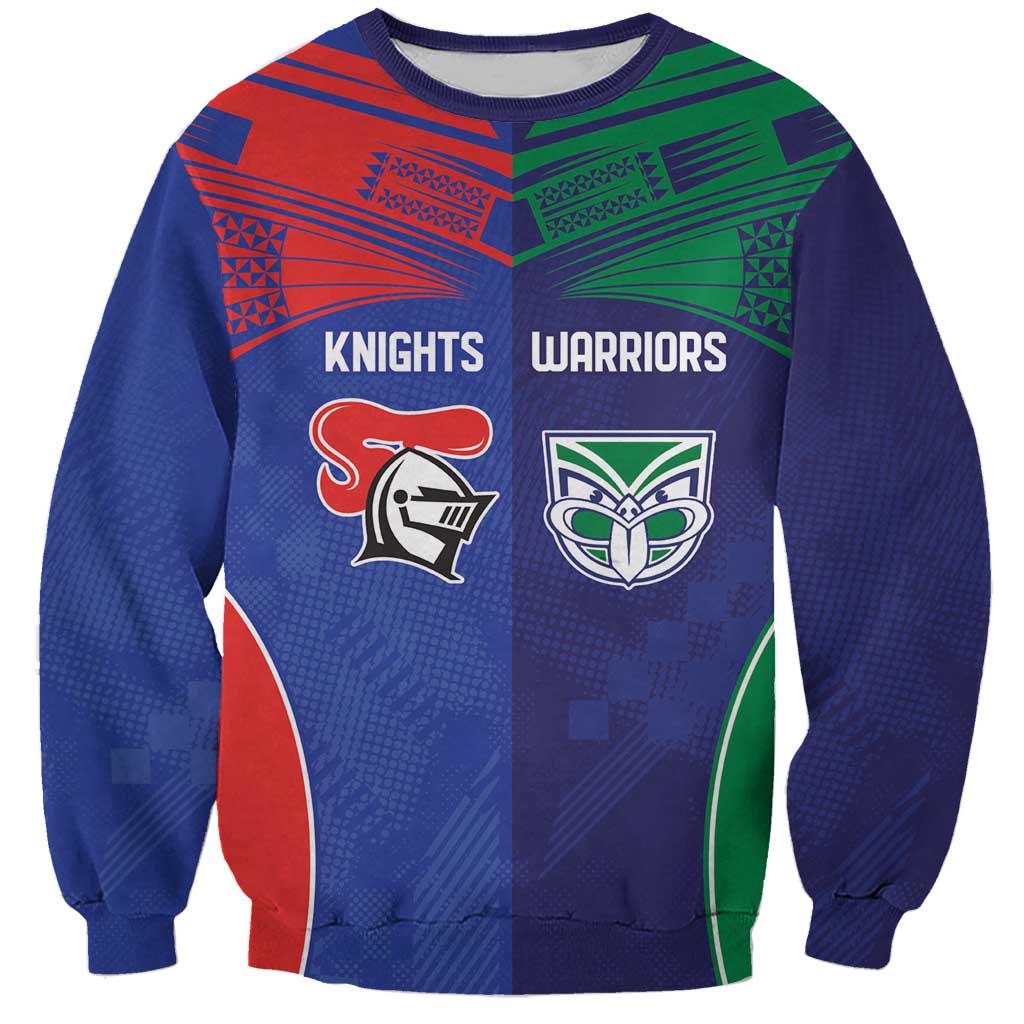 Custom Warriors-Knights Sweatshirt Together Sporty Style