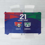 Custom Warriors-Knights Tablecloth Together Sporty Style