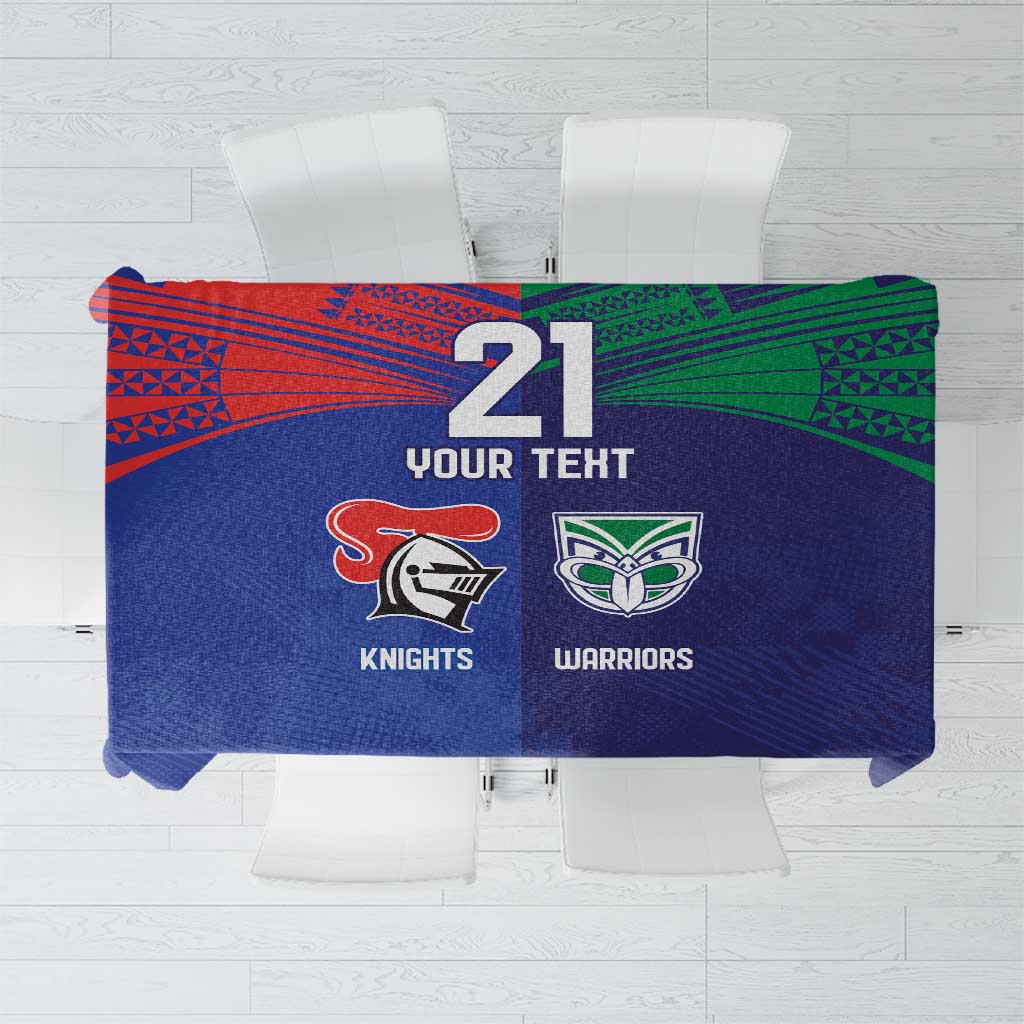 Custom Warriors-Knights Tablecloth Together Sporty Style