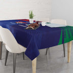 Custom Warriors-Knights Tablecloth Together Sporty Style
