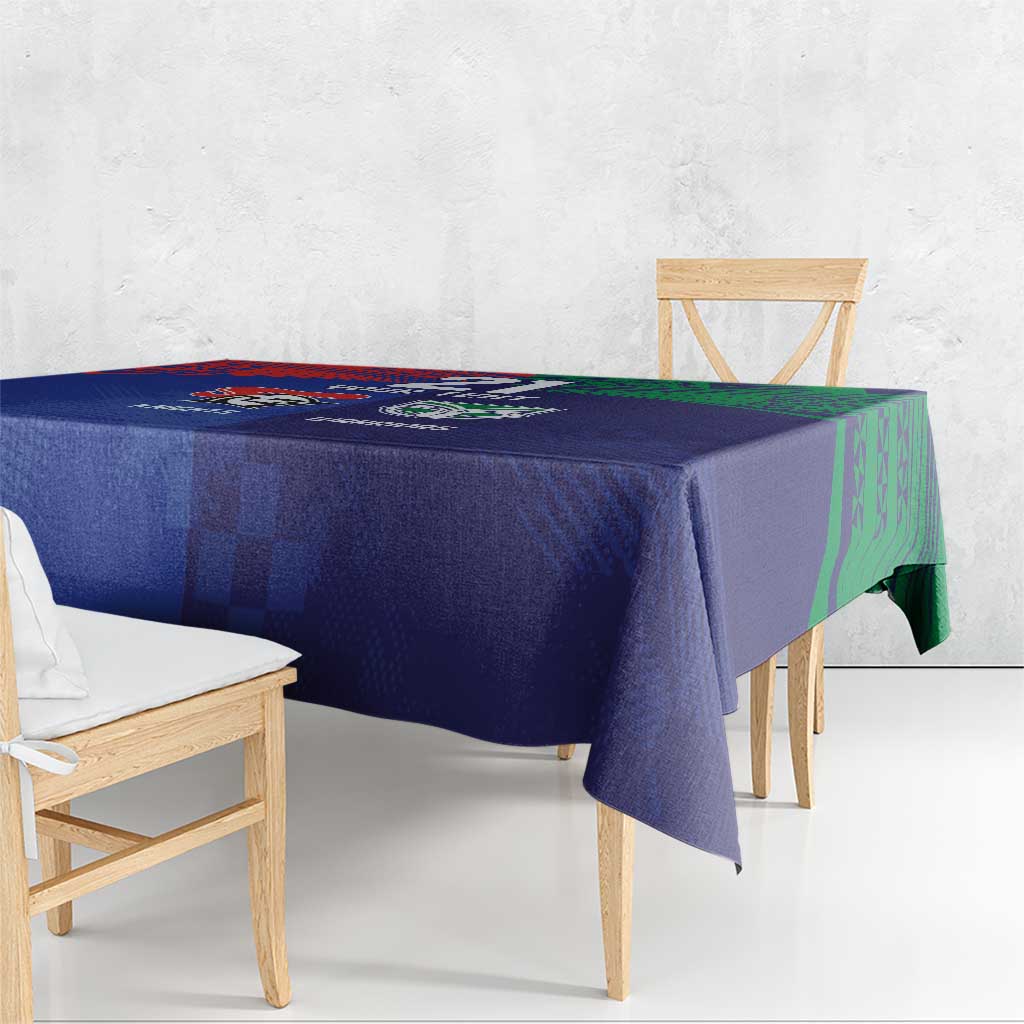 Custom Warriors-Knights Tablecloth Together Sporty Style