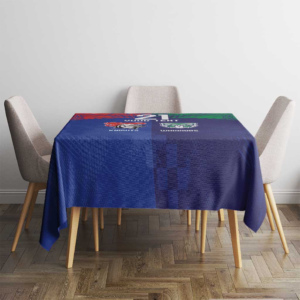 Custom Warriors-Knights Tablecloth Together Sporty Style