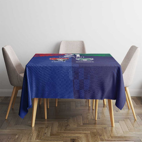 Custom Warriors-Knights Tablecloth Together Sporty Style