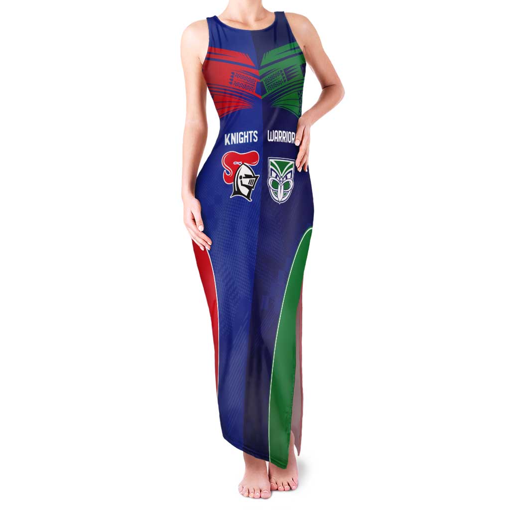 Custom Warriors-Knights Tank Maxi Dress Together Sporty Style