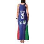 Custom Warriors-Knights Tank Maxi Dress Together Sporty Style