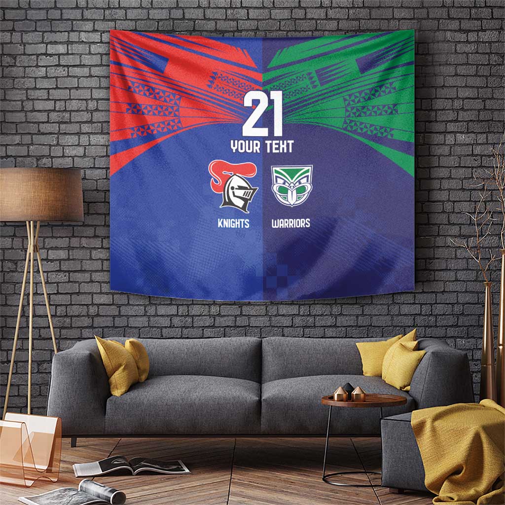 Custom Warriors-Knights Tapestry Together Sporty Style
