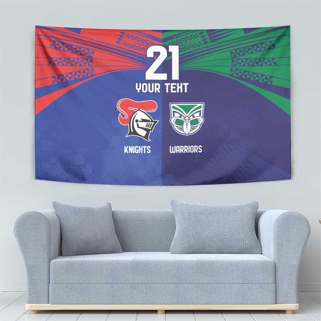 Custom Warriors-Knights Tapestry Together Sporty Style