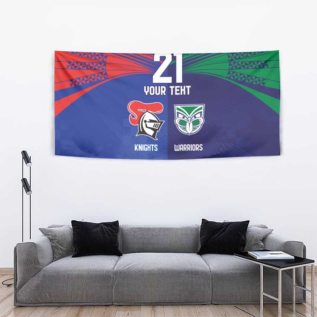 Custom Warriors-Knights Tapestry Together Sporty Style