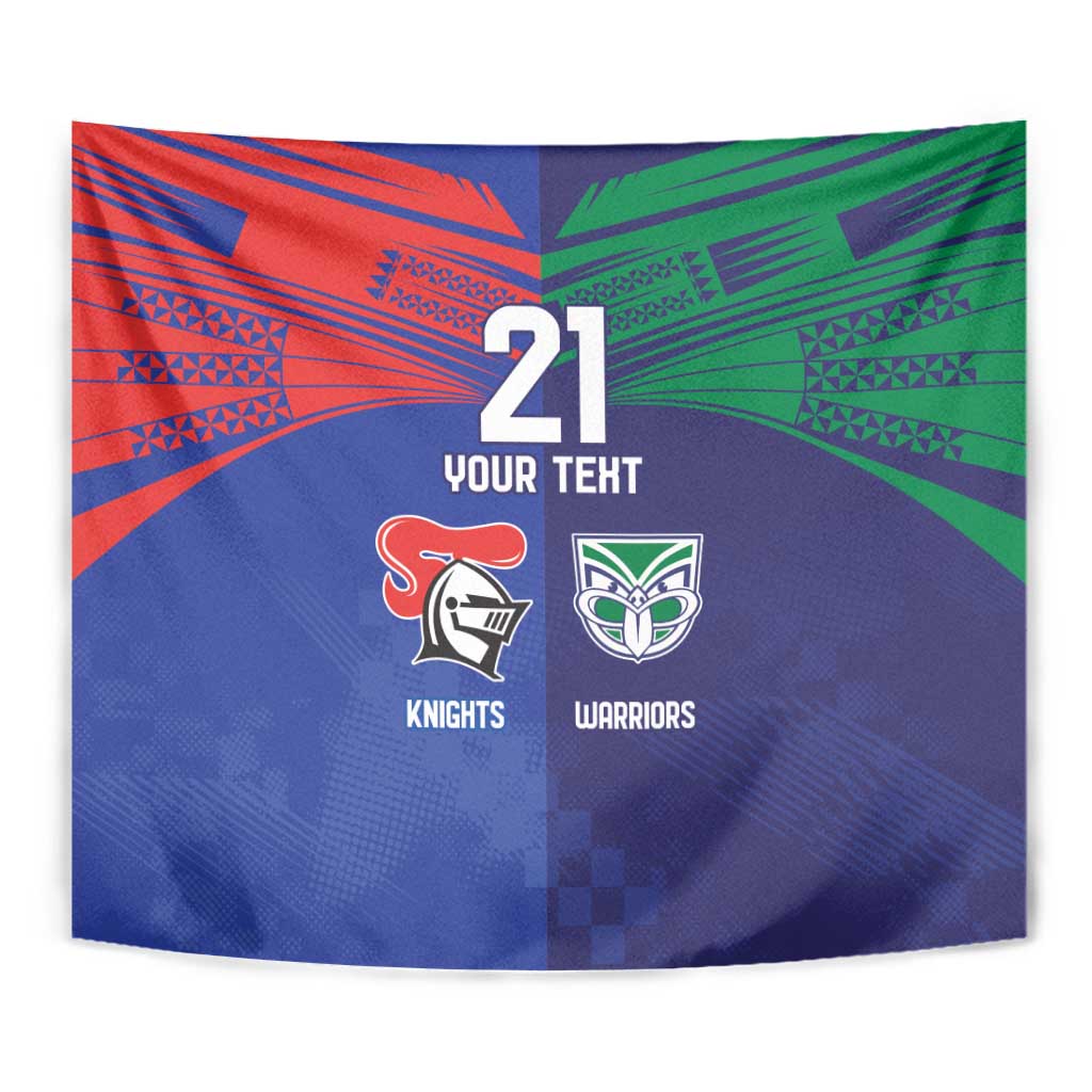Custom Warriors-Knights Tapestry Together Sporty Style
