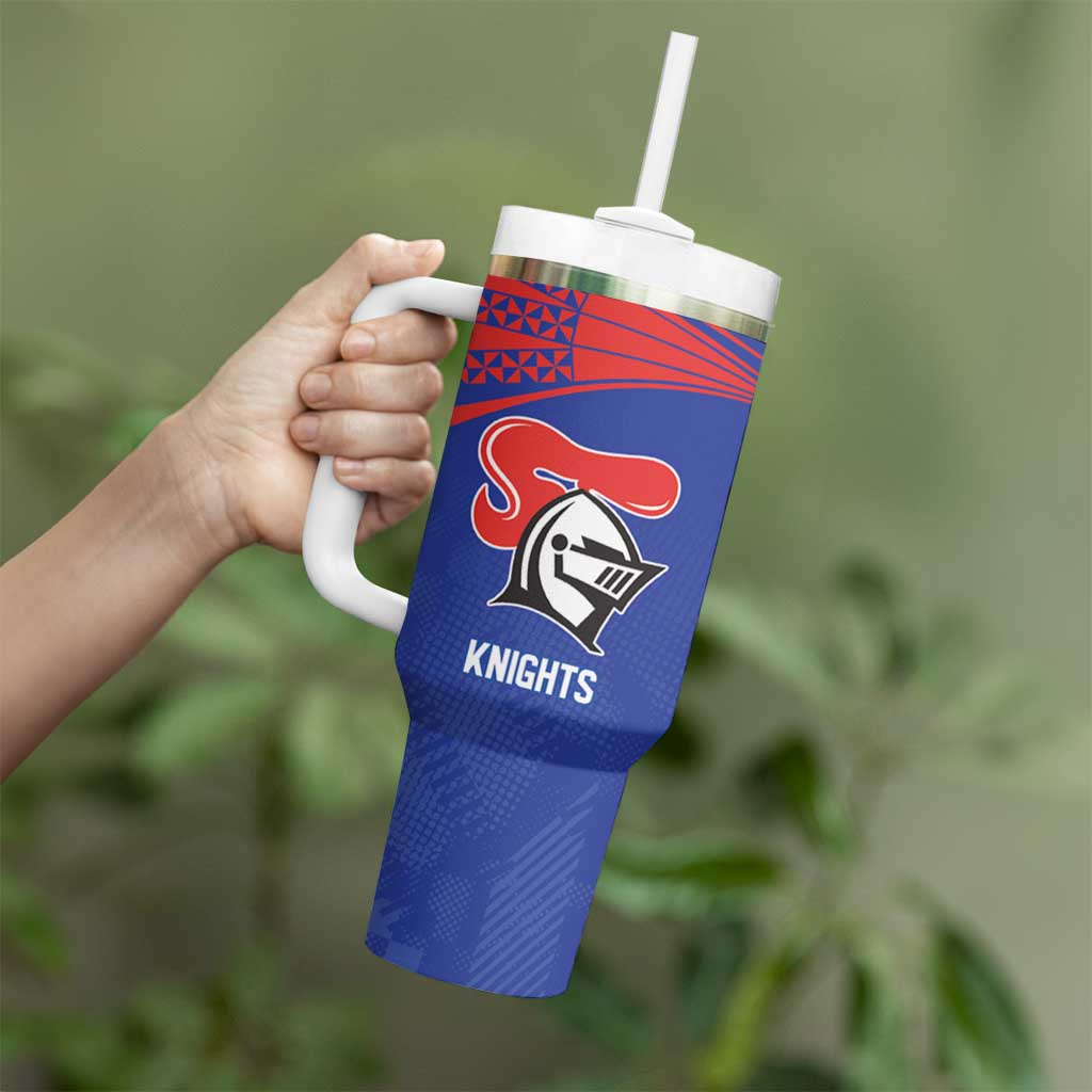 Custom Warriors-Knights Tumbler With Handle Together Sporty Style