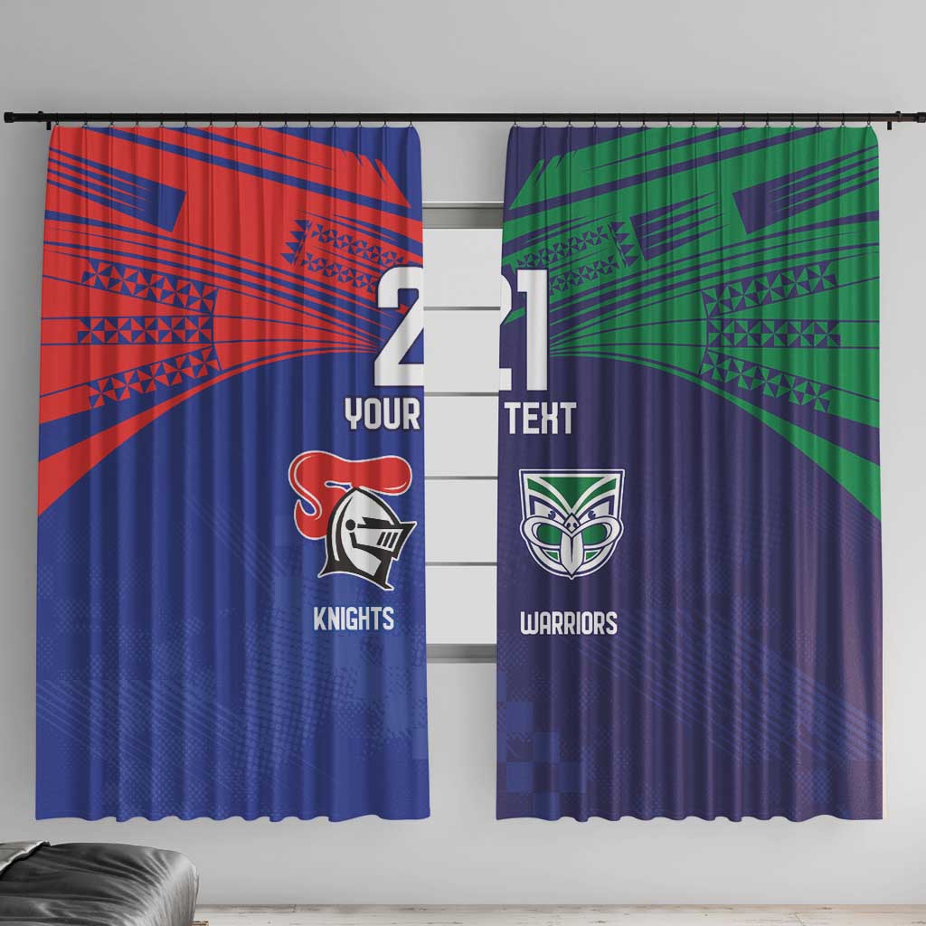 Custom Warriors-Knights Window Curtain Together Sporty Style
