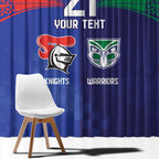 Custom Warriors-Knights Window Curtain Together Sporty Style