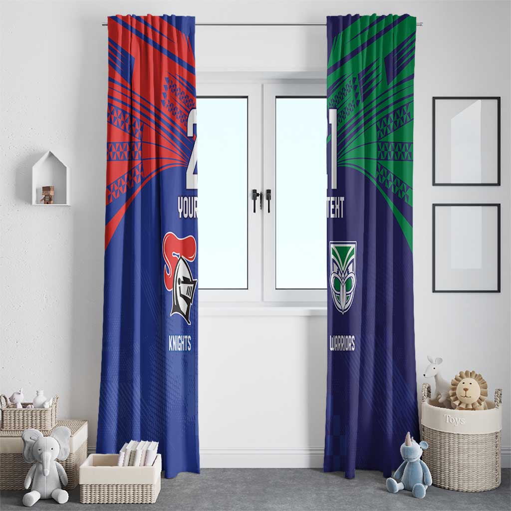 Custom Warriors-Knights Window Curtain Together Sporty Style