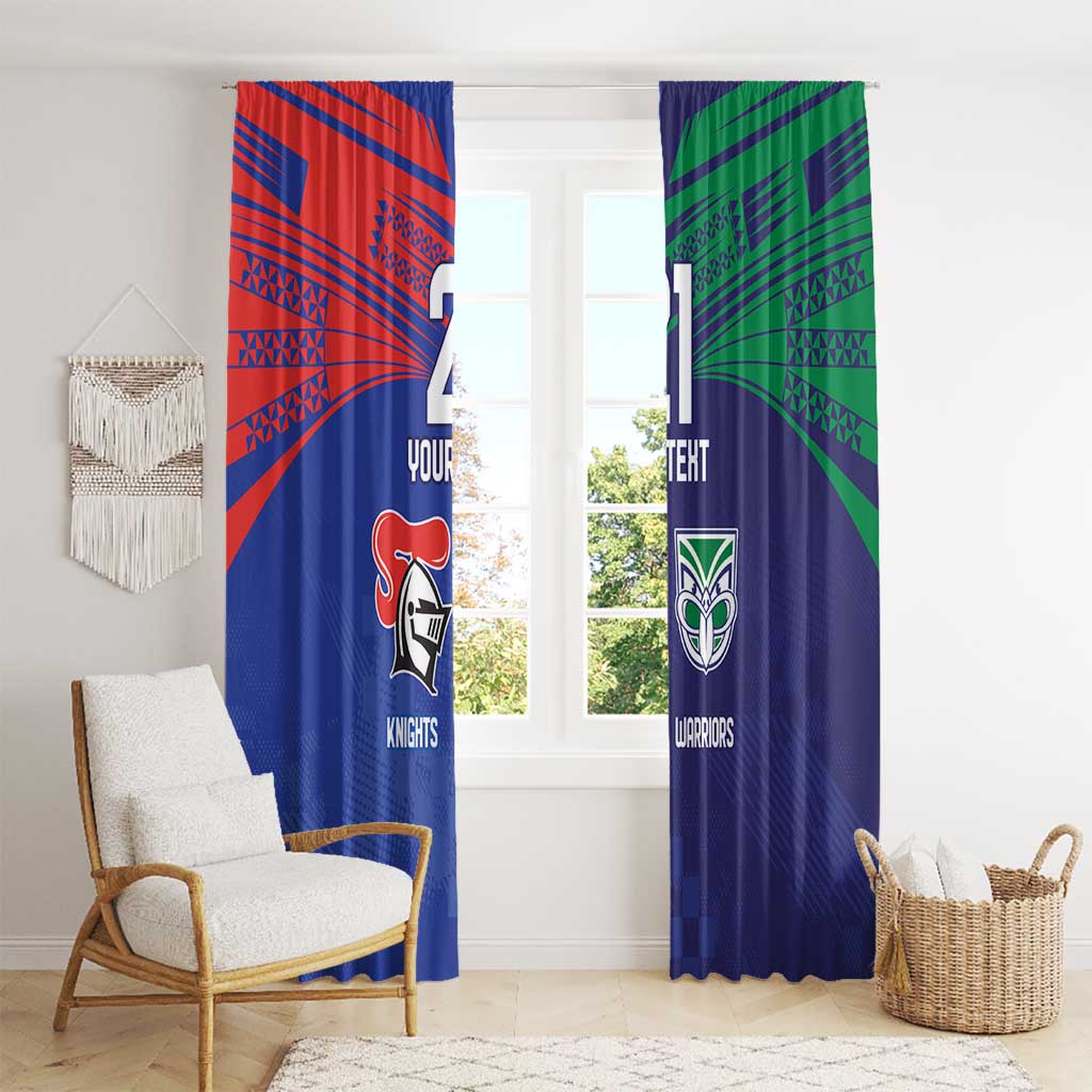 Custom Warriors-Knights Window Curtain Together Sporty Style
