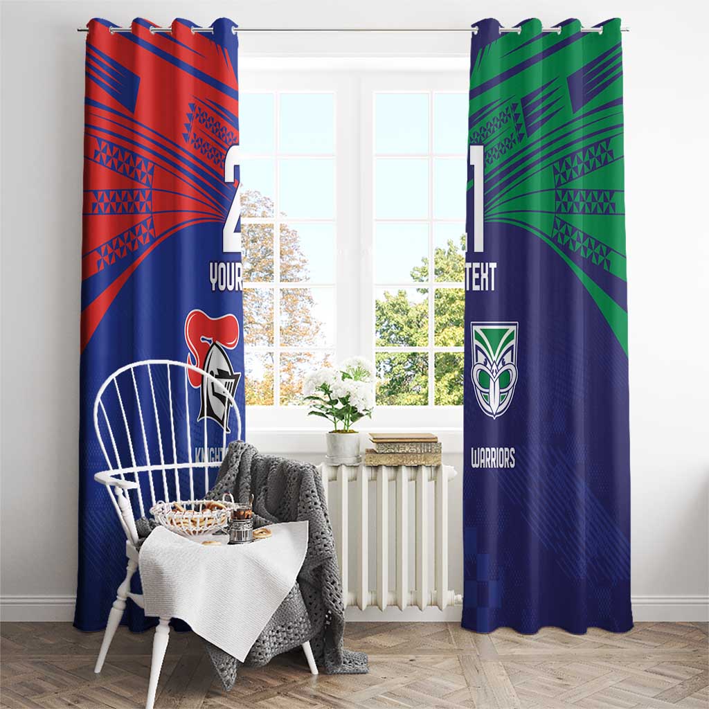 Custom Warriors-Knights Window Curtain Together Sporty Style