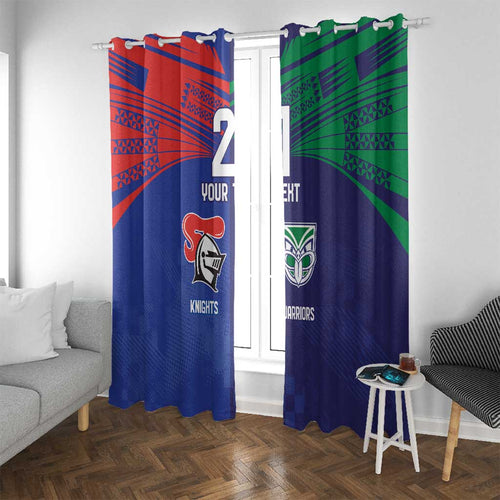 Custom Warriors-Knights Window Curtain Together Sporty Style