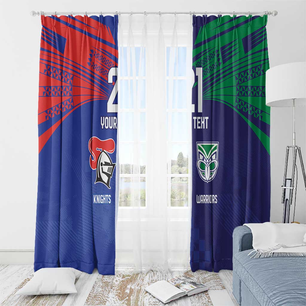 Custom Warriors-Knights Window Curtain Together Sporty Style