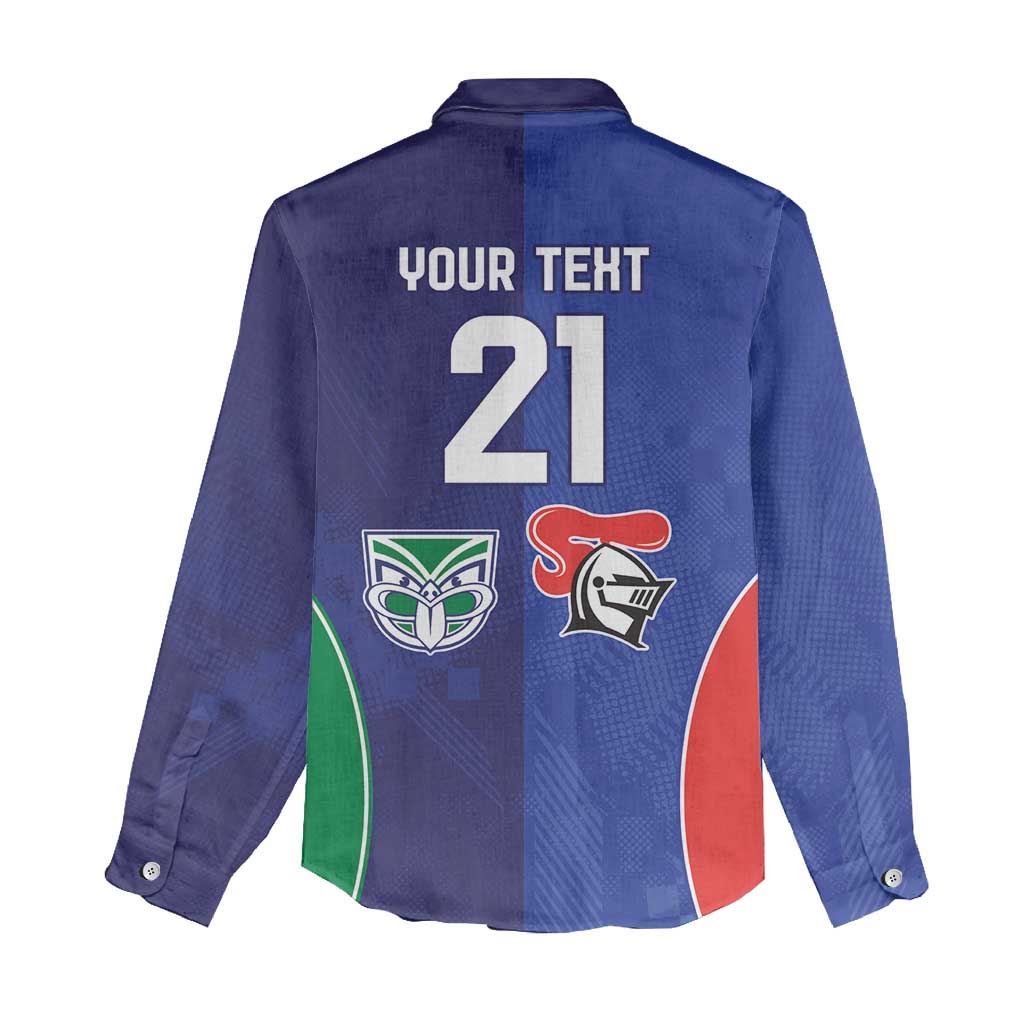 Custom Warriors-Knights Women Casual Shirt Together Sporty Style