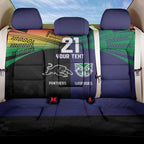 Custom Warriors-Panthers Back Car Seat Cover Together Sporty Style