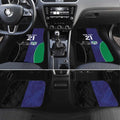Custom Warriors-Panthers Car Mats Together Sporty Style