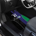 Custom Warriors-Panthers Car Mats Together Sporty Style