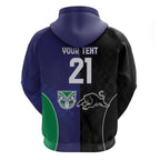Custom Warriors-Panthers Hoodie Together Sporty Style