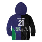 Custom Warriors-Panthers Kid Hoodie Together Sporty Style