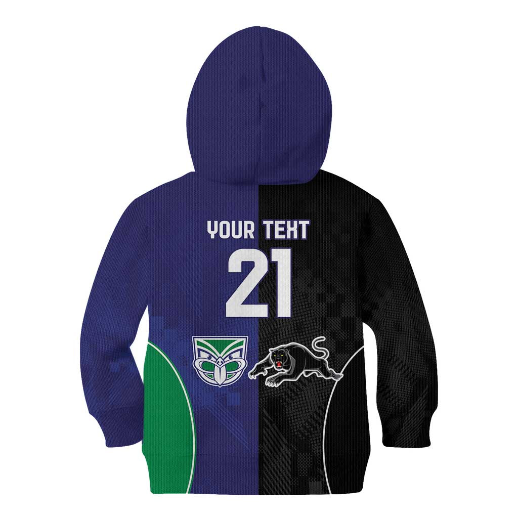 Custom Warriors-Panthers Kid Hoodie Together Sporty Style