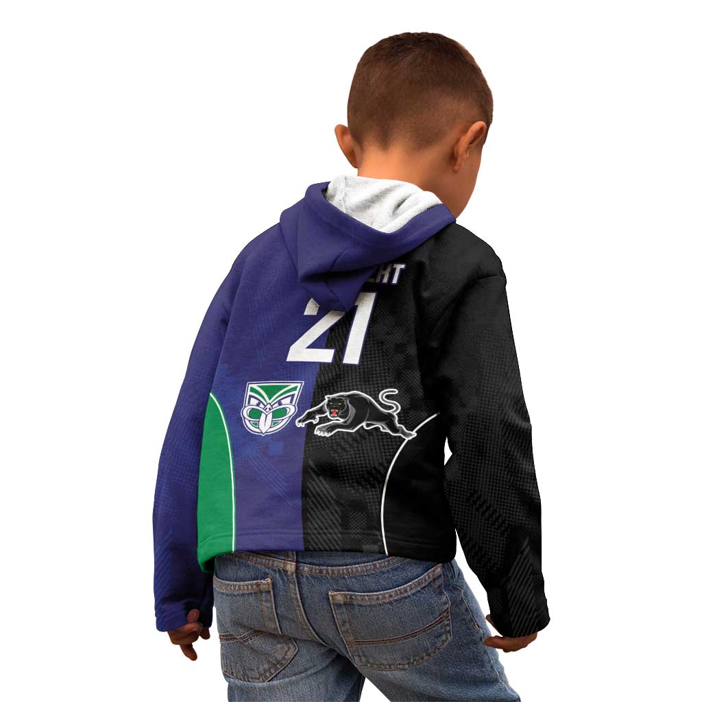 Custom Warriors-Panthers Kid Hoodie Together Sporty Style