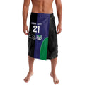 Custom Warriors-Panthers Lavalava Together Sporty Style