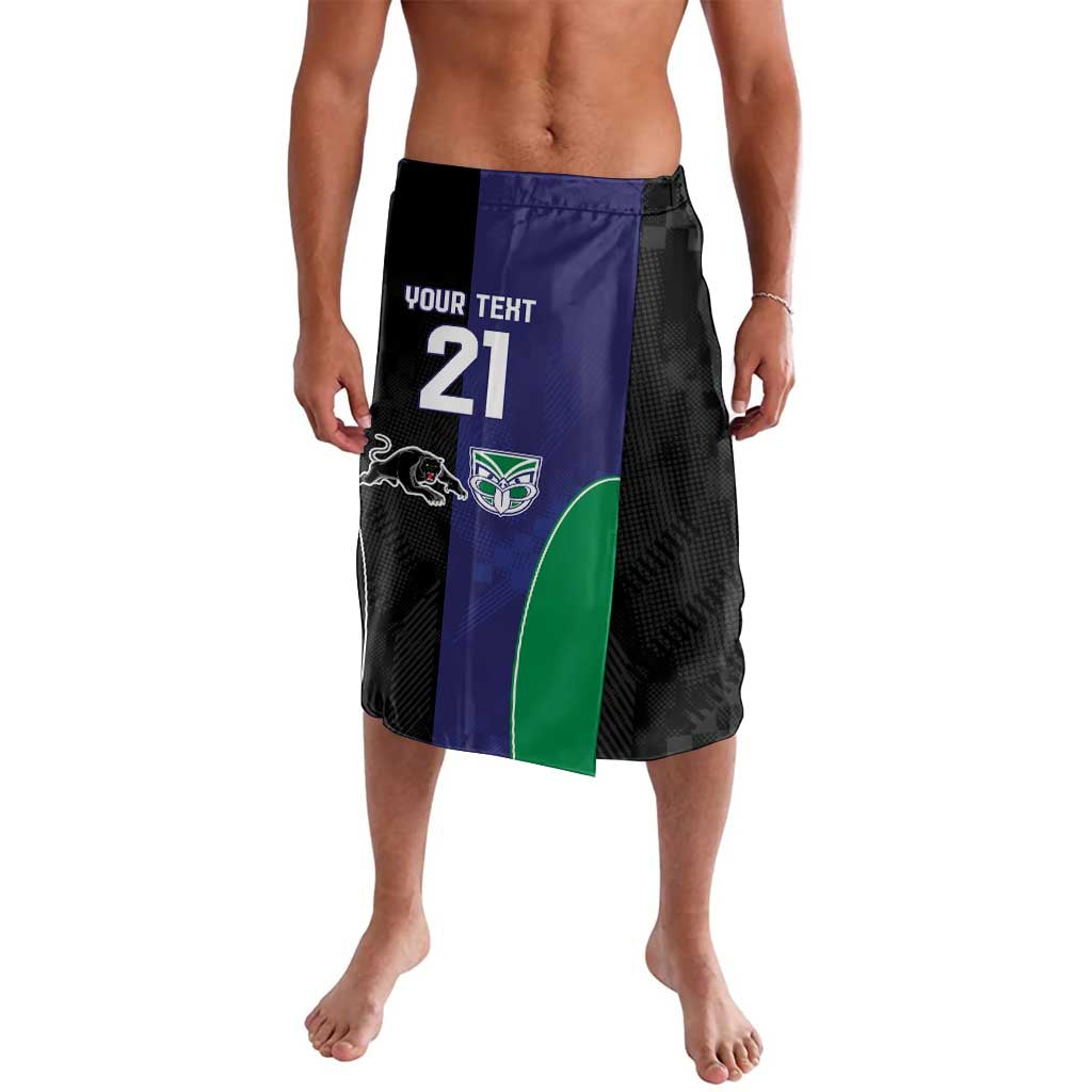 Custom Warriors-Panthers Lavalava Together Sporty Style