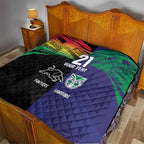 Custom Warriors-Panthers Quilt Together Sporty Style