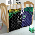Custom Warriors-Panthers Quilt Together Sporty Style
