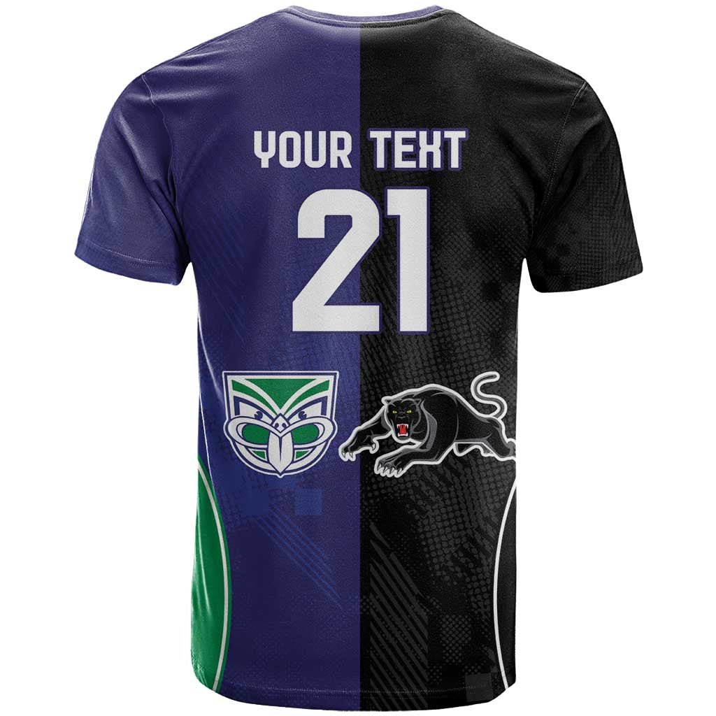 Custom Warriors-Panthers T Shirt Together Sporty Style