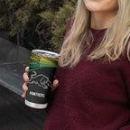 Custom Warriors-Panthers Tumbler Cup Together Sporty Style