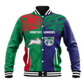 Custom Warriors-Rabbitohs Baseball Jacket Together Sporty Style