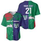 Custom Warriors-Rabbitohs Baseball Jersey Together Sporty Style