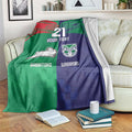 Custom Warriors-Rabbitohs Blanket Together Sporty Style