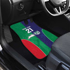 Custom Warriors-Rabbitohs Car Mats Together Sporty Style