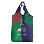 Custom Warriors-Rabbitohs Grocery Bag Together Sporty Style