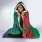 Custom Warriors-Rabbitohs Hooded Blanket Together Sporty Style
